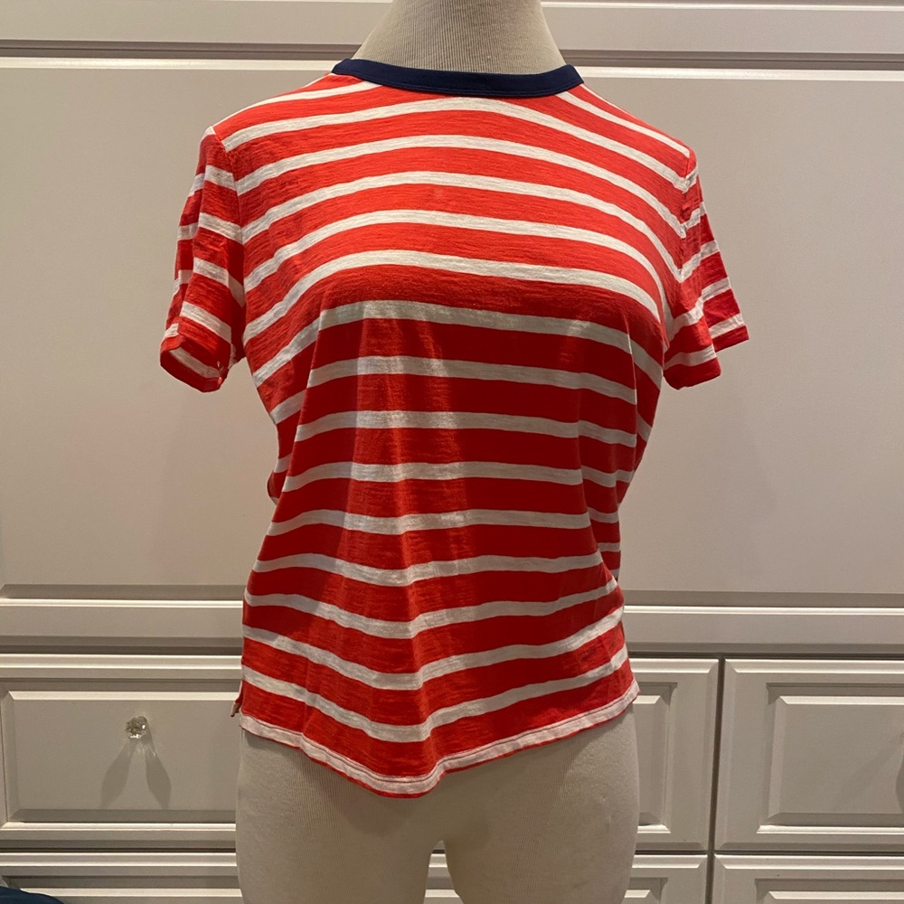 Red striped Tshirt